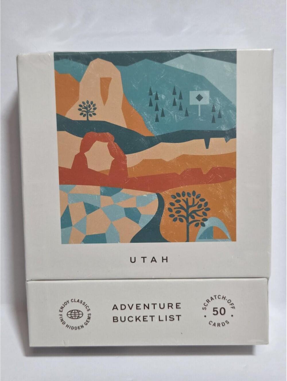 Rio Utah Adventure Bucket List Set Of 50 Scratch Off Cards